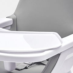 Scaun de masa Kinderkraft fini, 2 in 1, grey - Publisol.ro