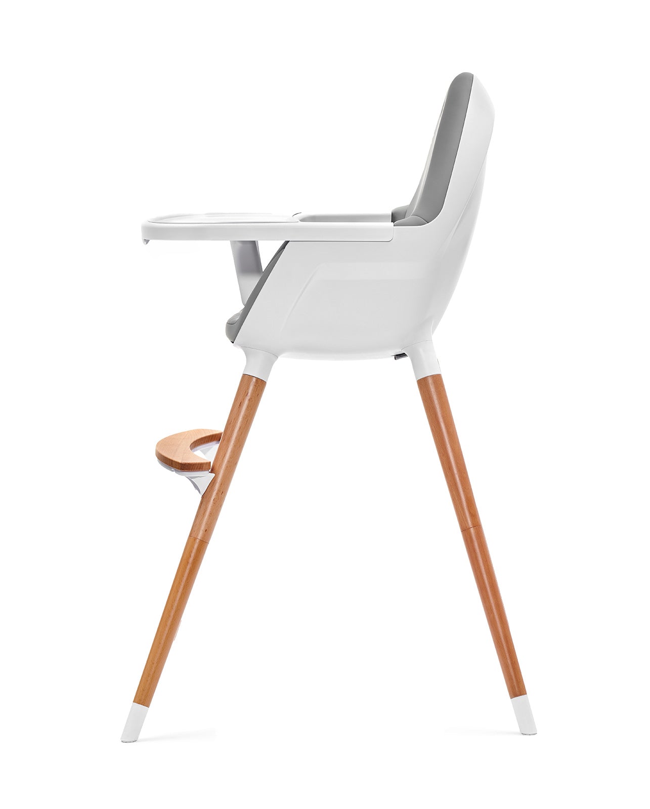 Scaun de masa Kinderkraft fini, 2 in 1, grey - Publisol.ro