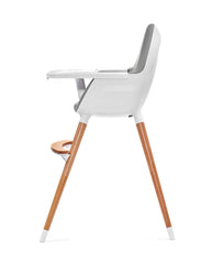 Scaun de masa Kinderkraft fini, 2 in 1, grey - Publisol.ro