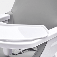 Scaun de masa Kinderkraft fini, 2 in 1, grey - Publisol.ro