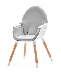 Scaun de masa Kinderkraft fini, 2 in 1, grey - Publisol.ro