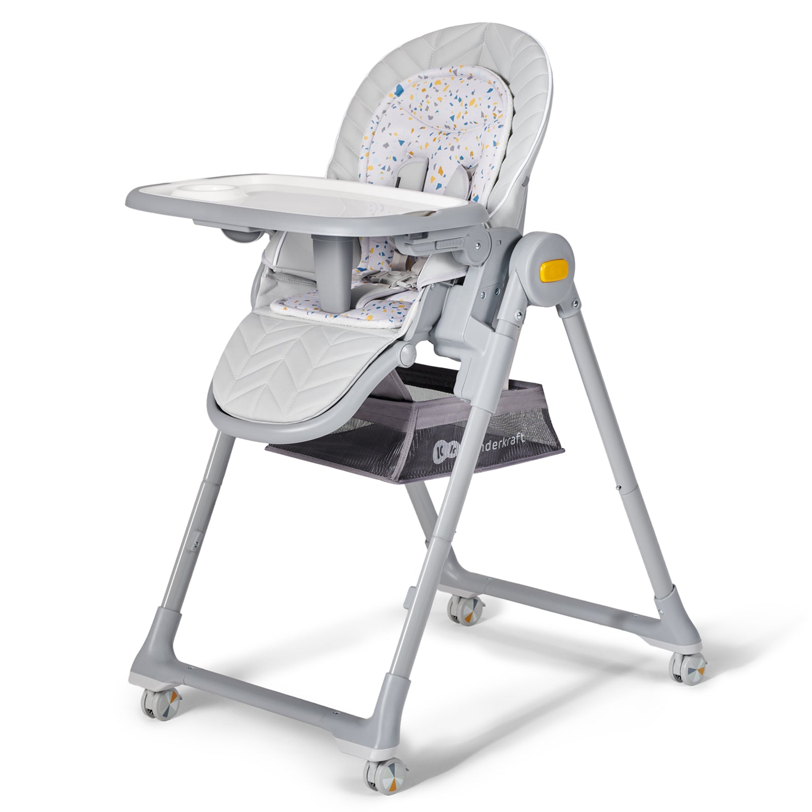 Scaun de masa Kinderkraft lastree, 2 in 1, transformabil, grey - Publisol.ro
