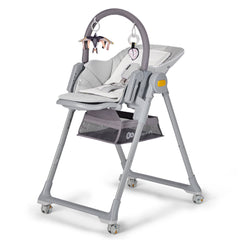 Scaun de masa Kinderkraft lastree, 2 in 1, transformabil, grey - Publisol.ro
