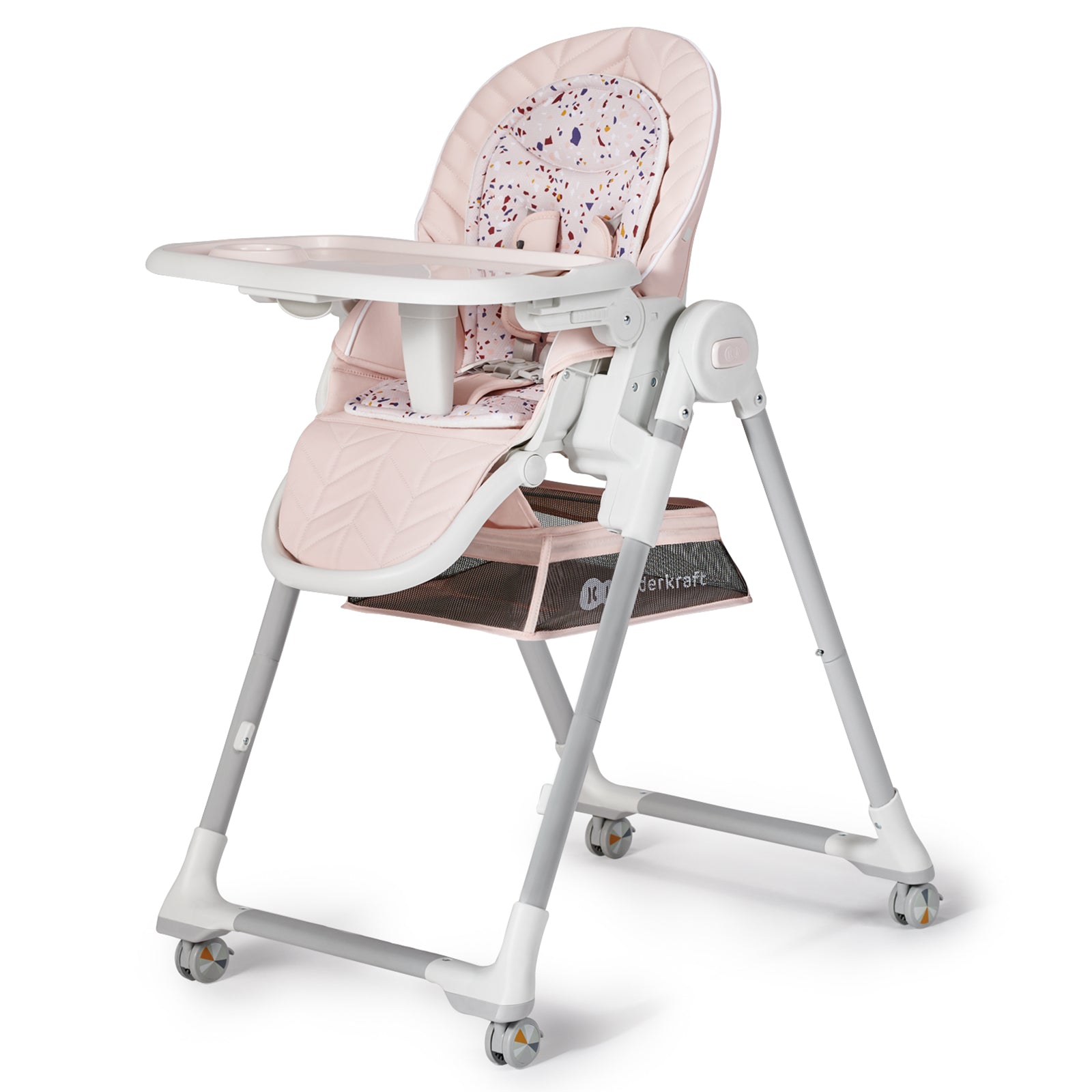 Scaun de masa Kinderkraft lastree, 2 in 1, transformabil, pink - Publisol.ro