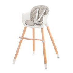 Scaun de masa Kinderkraft sienna, 2 in 1, grey - Publisol.ro