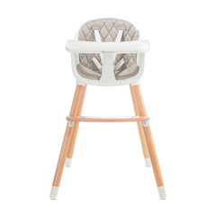 Scaun de masa Kinderkraft sienna, 2 in 1, grey - Publisol.ro
