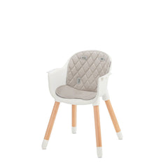 Scaun de masa Kinderkraft sienna, 2 in 1, grey - Publisol.ro