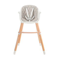 Scaun de masa Kinderkraft sienna, 2 in 1, grey - Publisol.ro