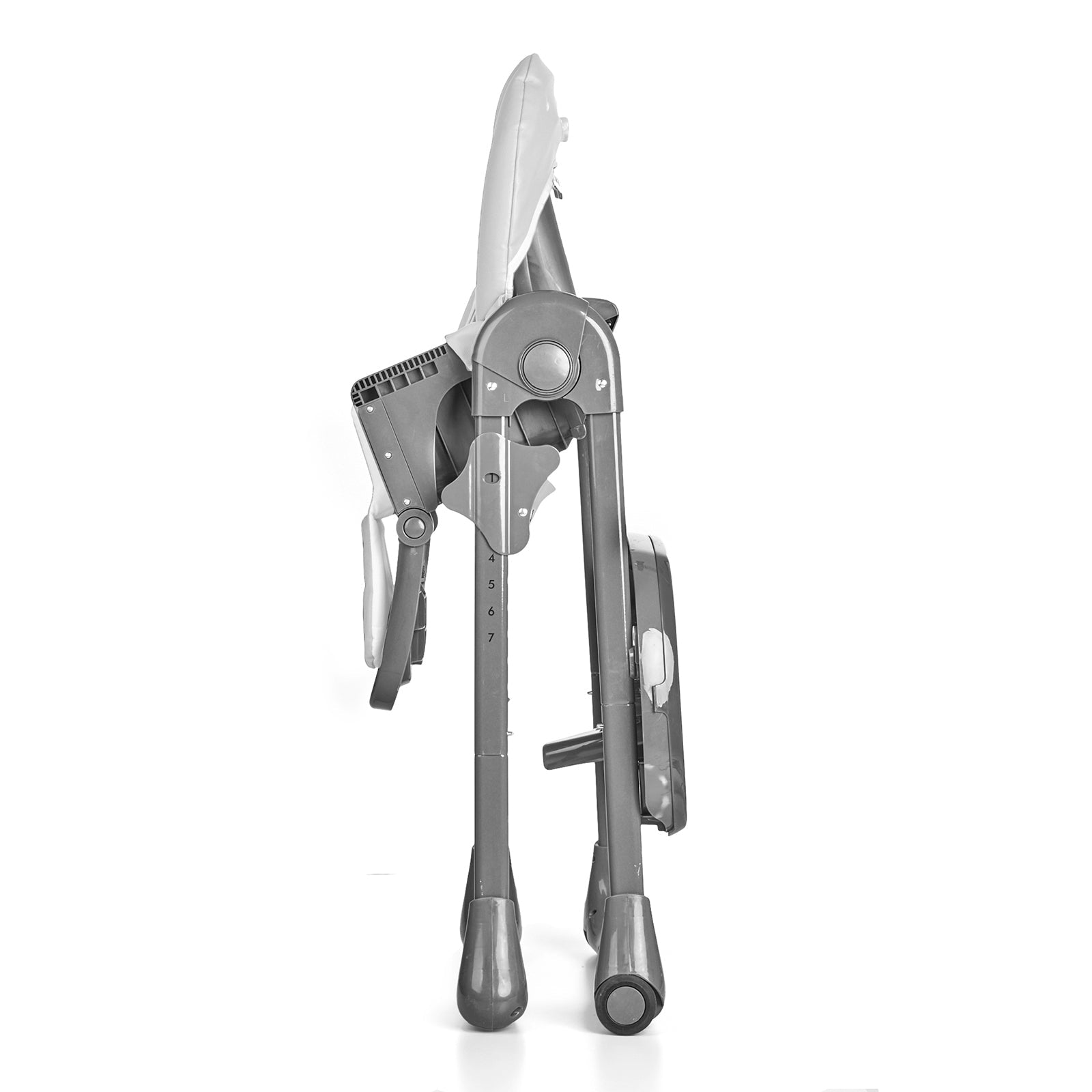 Scaun de masa Kinderkraft tastee, pliabil, grey - Publisol.ro