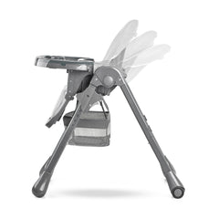 Scaun de masa Kinderkraft tastee, pliabil, grey - Publisol.ro