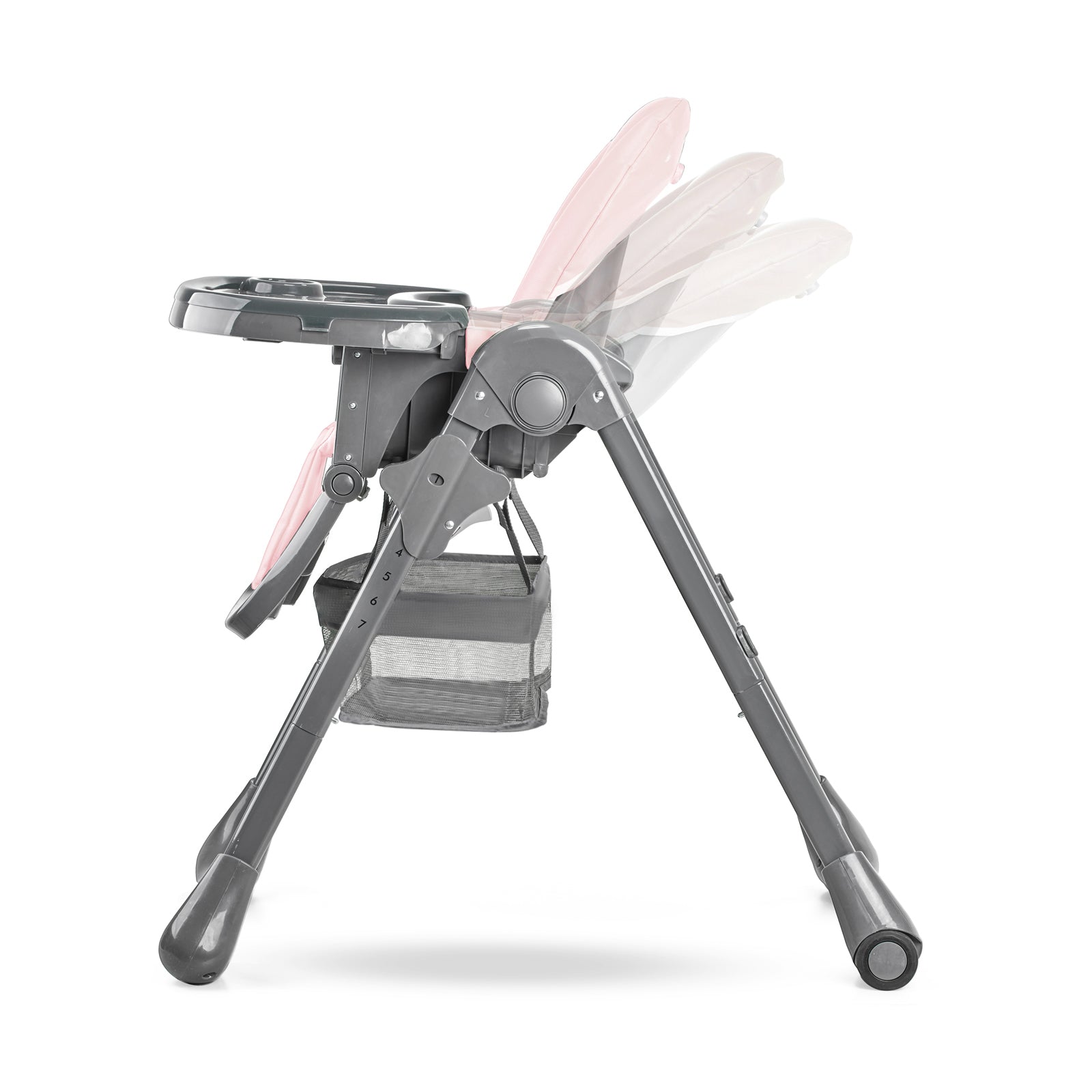 Scaun de masa Kinderkraft tastee, pliabil, rose - Publisol.ro