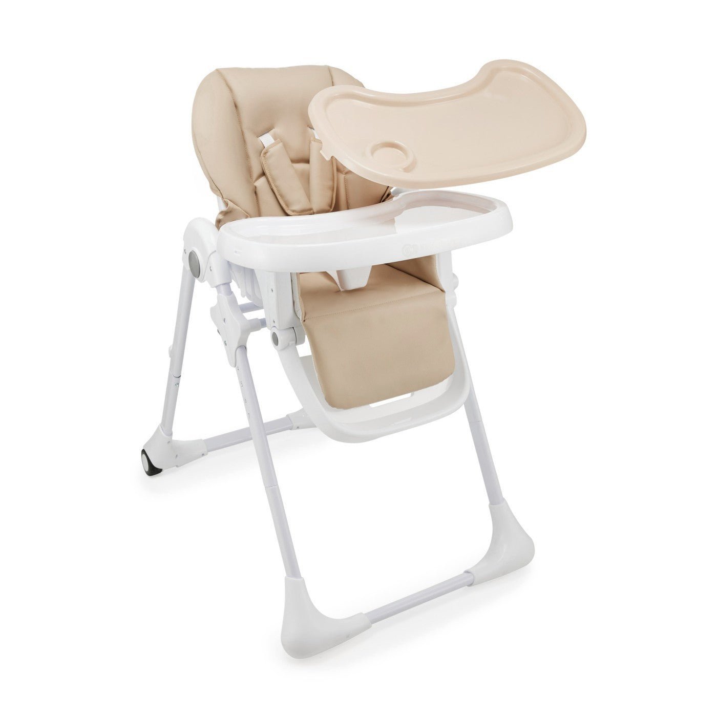 Scaun de masa Kinderkraft tummie, pliabil, beige - Publisol.ro