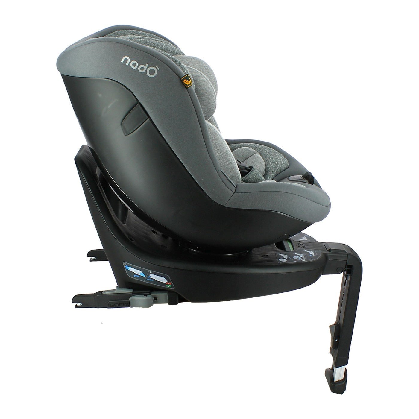 Scaun o3, 40 - 105 cm, dark grey, Nado - Publisol.ro