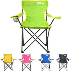 Scaun pentru camping, verde deschis galben - boppi - Publisol.ro