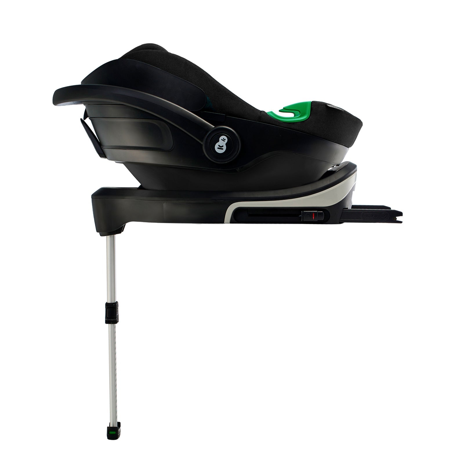 Scoica auto Kinderkraft i - care i - size 40 - 87 cm, rwf, graphite black - Publisol.ro