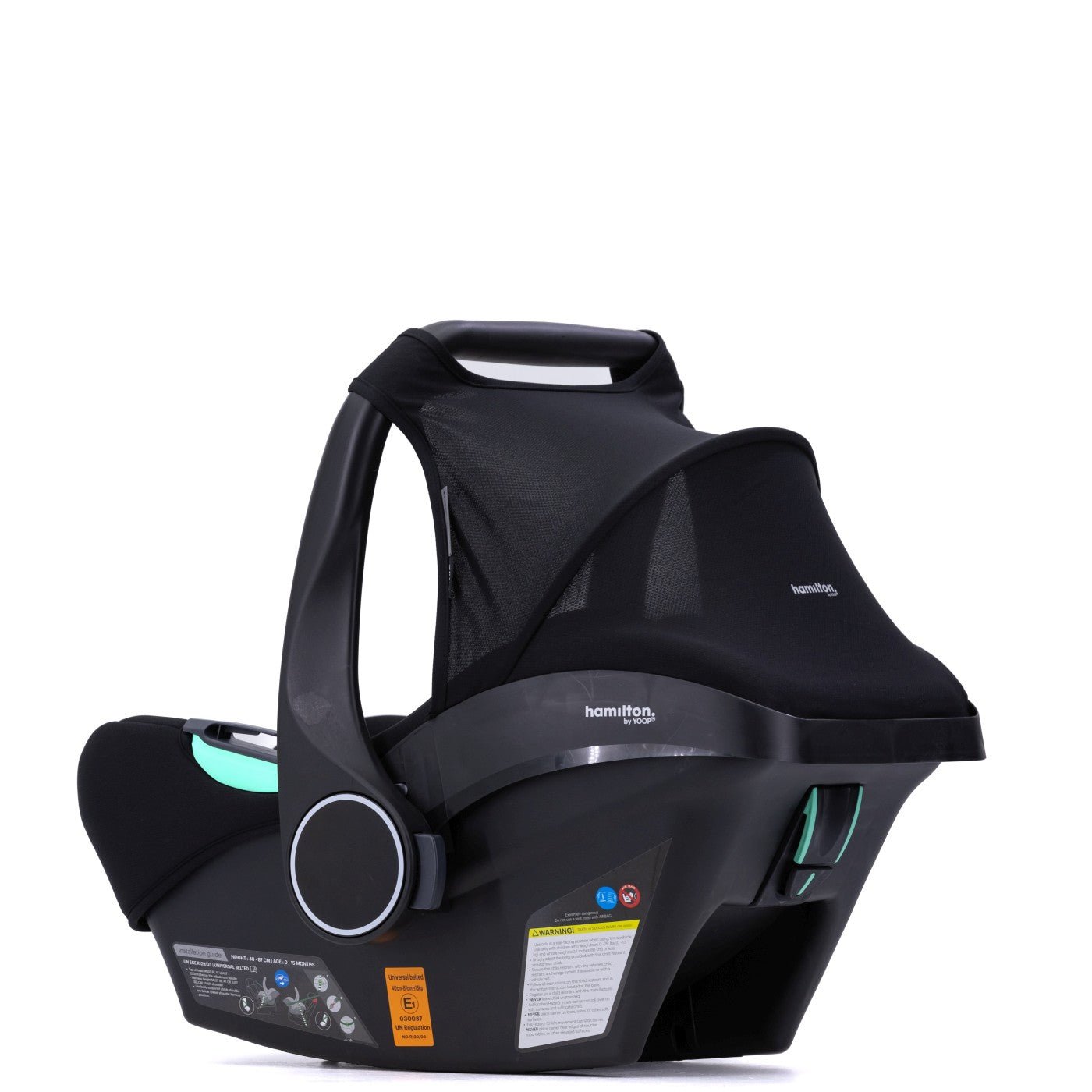 Scoica auto zeno i size black, Hamilton - Publisol.ro