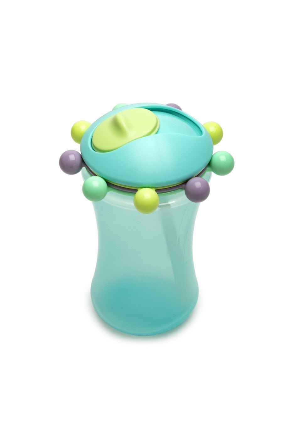 Set 2 cani cu pai abacus, albastru&verde, Melii - Publisol.ro