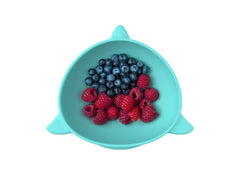 Set 2 castronele cu ventuza silicon melii model rechin, Melii - Publisol.ro