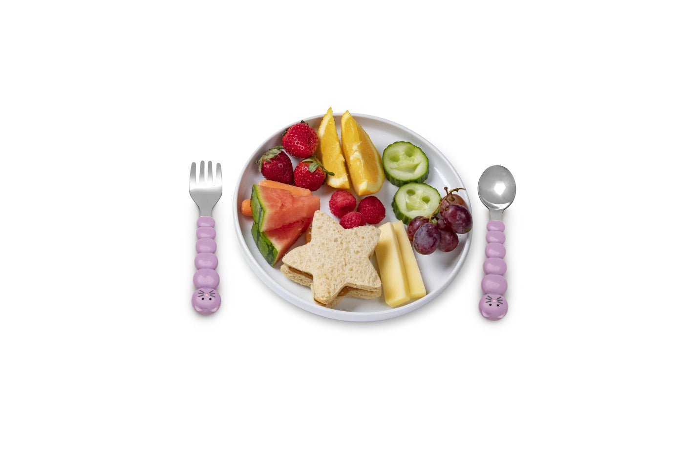 Set 4 tacamuri colorate, model pisica&bulldog, Melii - Publisol.ro