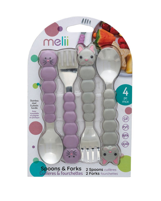 Set 4 tacamuri colorate, model pisica&bulldog, Melii - Publisol.ro