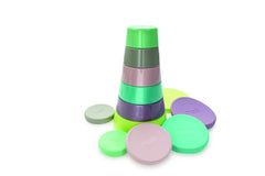 Set 6 recipiente hrana bebe, model turn, Melii - Publisol.ro