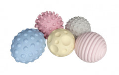 Set 7 mingi senzoriale pentru bebelusi - Gerardo Toys