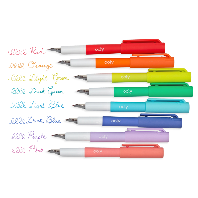 Set 8 stilouri Color Write - Ooly - Publisol.ro