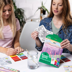 Set artistic cu acuarele DIY - Scenic Hues - Aventura in padure - Ooly - Publisol.ro