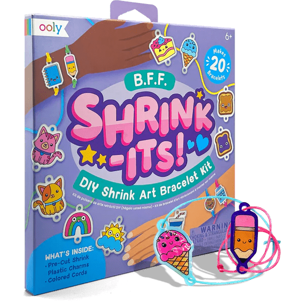 Set artistic DIY - Shrink - Its! - creaza bratari prin micsorare - Ooly - Publisol.ro