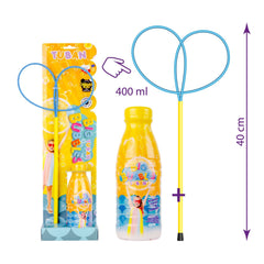 Set Baloane de sapun gigante - accesoriu fluture + solutie 400 ml - Tuban - Publisol.ro