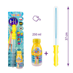 Set Baloane de sapun gigante - accesoriu sabie + solutie 250 ml - Tuban - Publisol.ro