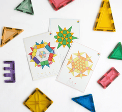 Set carduri Mandala pentru seturile magnetice de constructie - Magblox - Publisol.ro