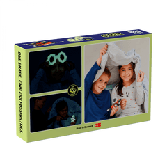 Set constructie Plus - Plus, 360 piese, Construieste si Straluceste, culori fluorescente - Plus Plus - Publisol.ro