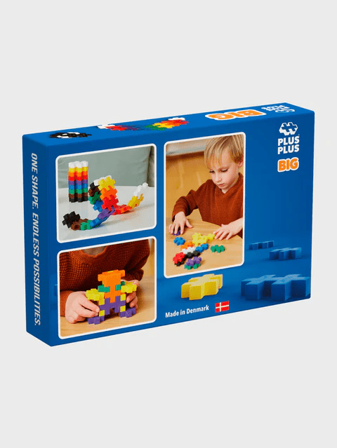 Set constructie Plus - Plus, 50 piese mari, culori standard - Plus Plus - Publisol.ro