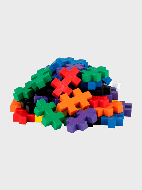 Set constructie Plus - Plus, 50 piese mari, culori standard - Plus Plus - Publisol.ro