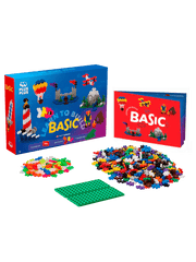 Set constructie Plus - Plus, 600 piese, Invata sa construiesti - Plus Plus - Publisol.ro