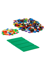 Set constructie Plus - Plus, 600 piese, Invata sa construiesti - Plus Plus - Publisol.ro