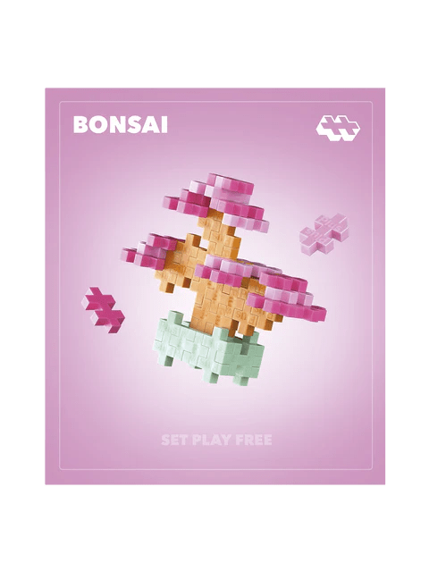 Set constructie Plus - Plus, PLANTE - Bonsai roz - Plus Plus - Publisol.ro