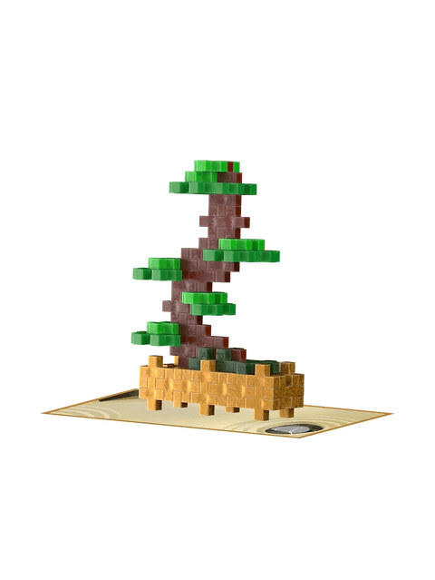 Set constructie Plus - Plus, PLANTE - Bonsai verde - Plus Plus - Publisol.ro