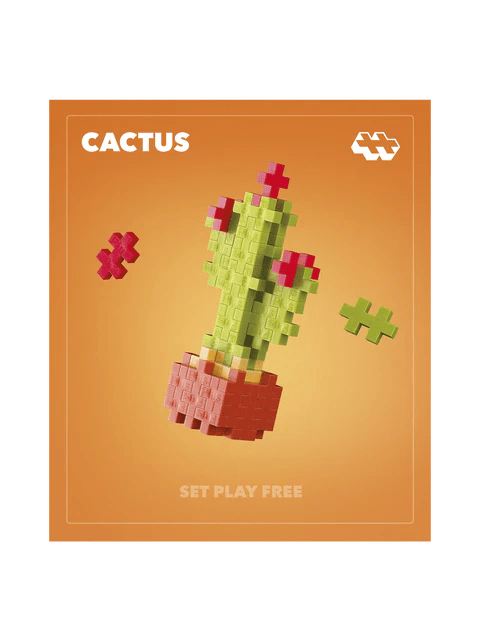 Set constructie Plus - Plus, PLANTE - Cactus - Plus Plus - Publisol.ro