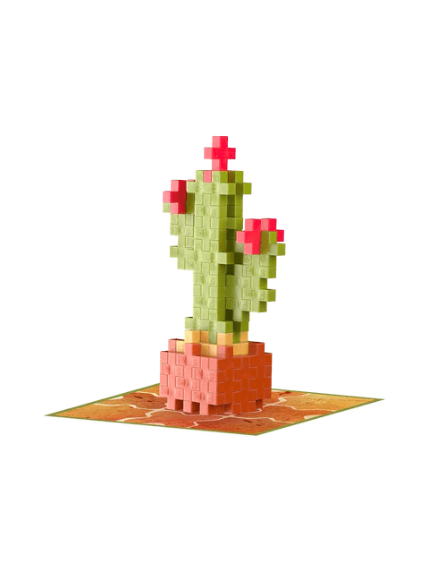 Set constructie Plus - Plus, PLANTE - Cactus - Plus Plus - Publisol.ro