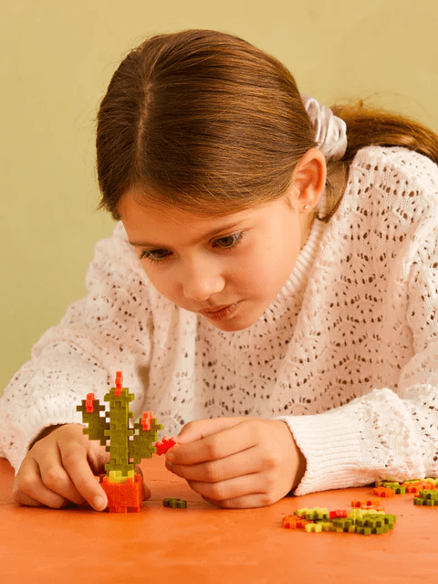 Set constructie Plus - Plus, PLANTE - Cactus - Plus Plus - Publisol.ro