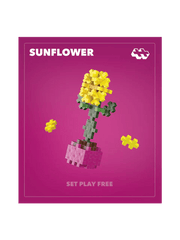 Set constructie Plus - Plus, PLANTE - Floarea soarelui - Plus Plus - Publisol.ro