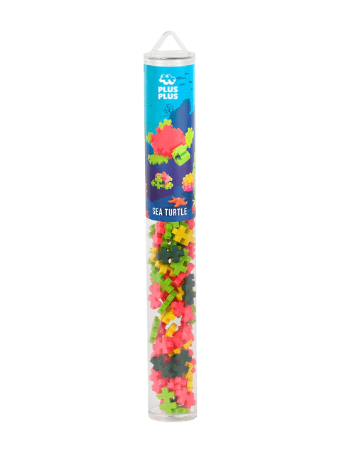 Set constructie Plus - Plus, tub 100 piese, Broasca Testoasa - Plus Plus - Publisol.ro