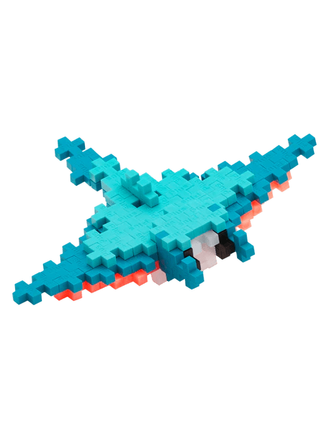 Set constructie Plus - Plus, tub 100 piese, Diavol de mare - Plus Plus - Publisol.ro