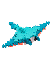Set constructie Plus - Plus, tub 100 piese, Diavol de mare - Plus Plus - Publisol.ro