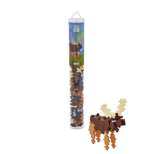 Set constructie Plus - Plus, tub 100 piese, Elan - Plus Plus - Publisol.ro