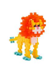 Set constructie Plus - Plus, tub 100 piese, Leu - Plus Plus - Publisol.ro