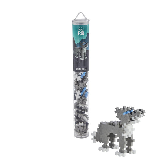Set constructie Plus - Plus, tub 100 piese, Lup - Plus Plus - Publisol.ro