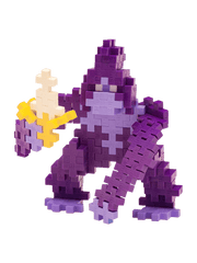 Set constructie Plus - Plus, tub 100 piese, Maimuta - Plus Plus - Publisol.ro